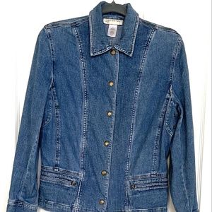 Jean jacket by Jones New York sports.